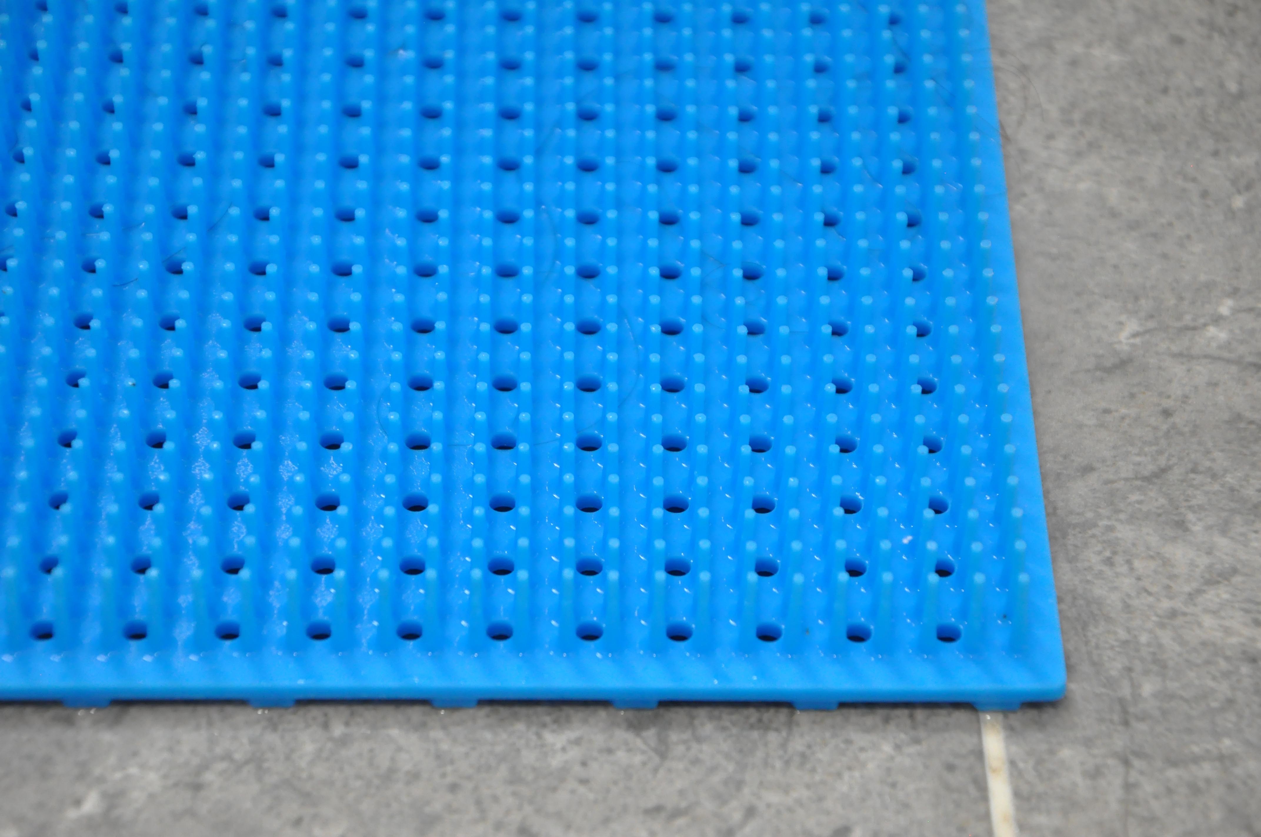 Factory Customied Shower Foot Washing Pad Back Massage Suction Mat Bathroom Cleaning Body Spa Silicone Scrubber Mat