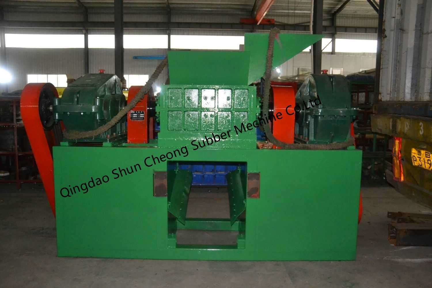 ZPS-800 Tyre Crushing Machine / Tyre Crumb Powder Manufacturing Machinery