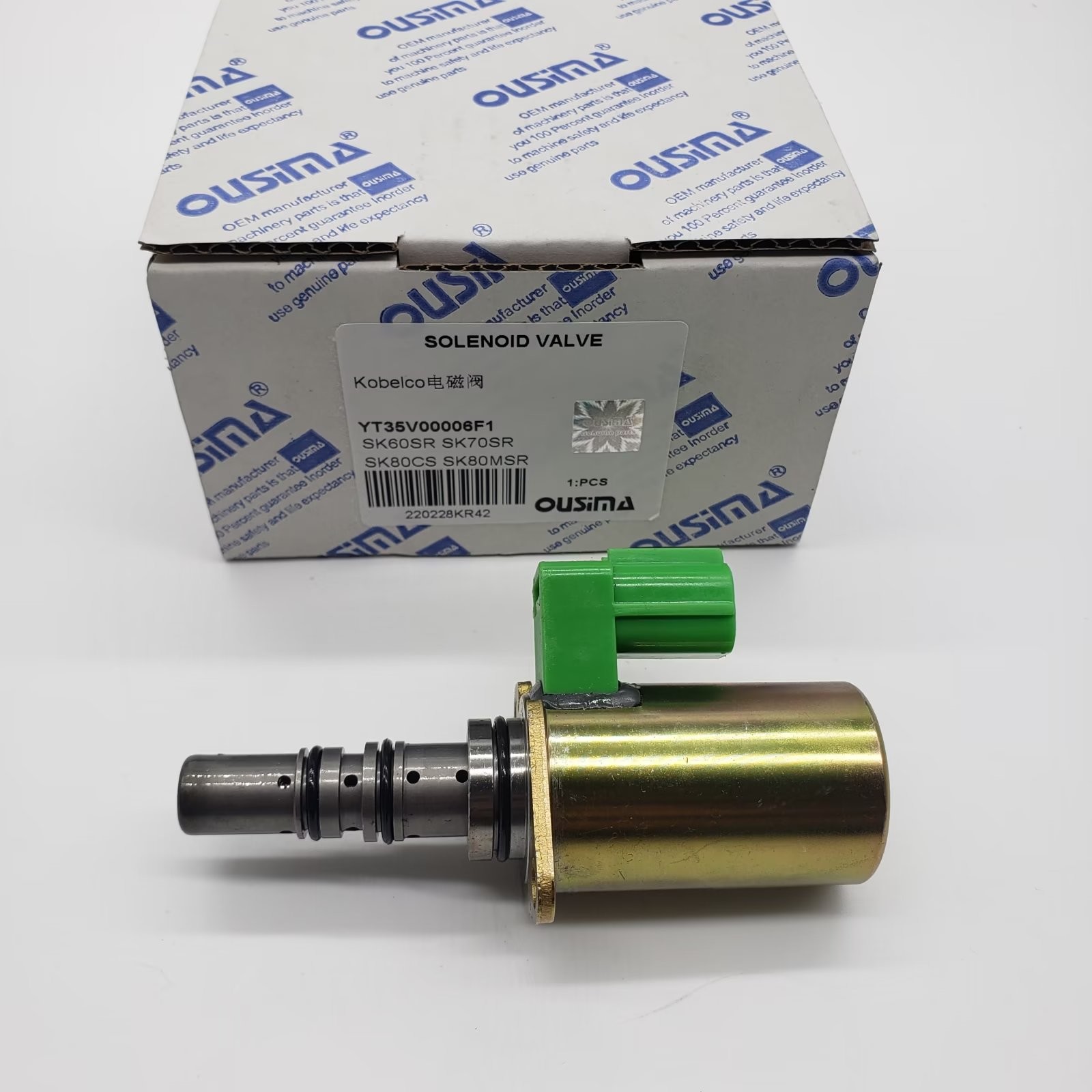 YT35V00006F1 Excavator Solenoid Valve For KOBELCOSK60SR SK70SR SK80CS SK80MSR