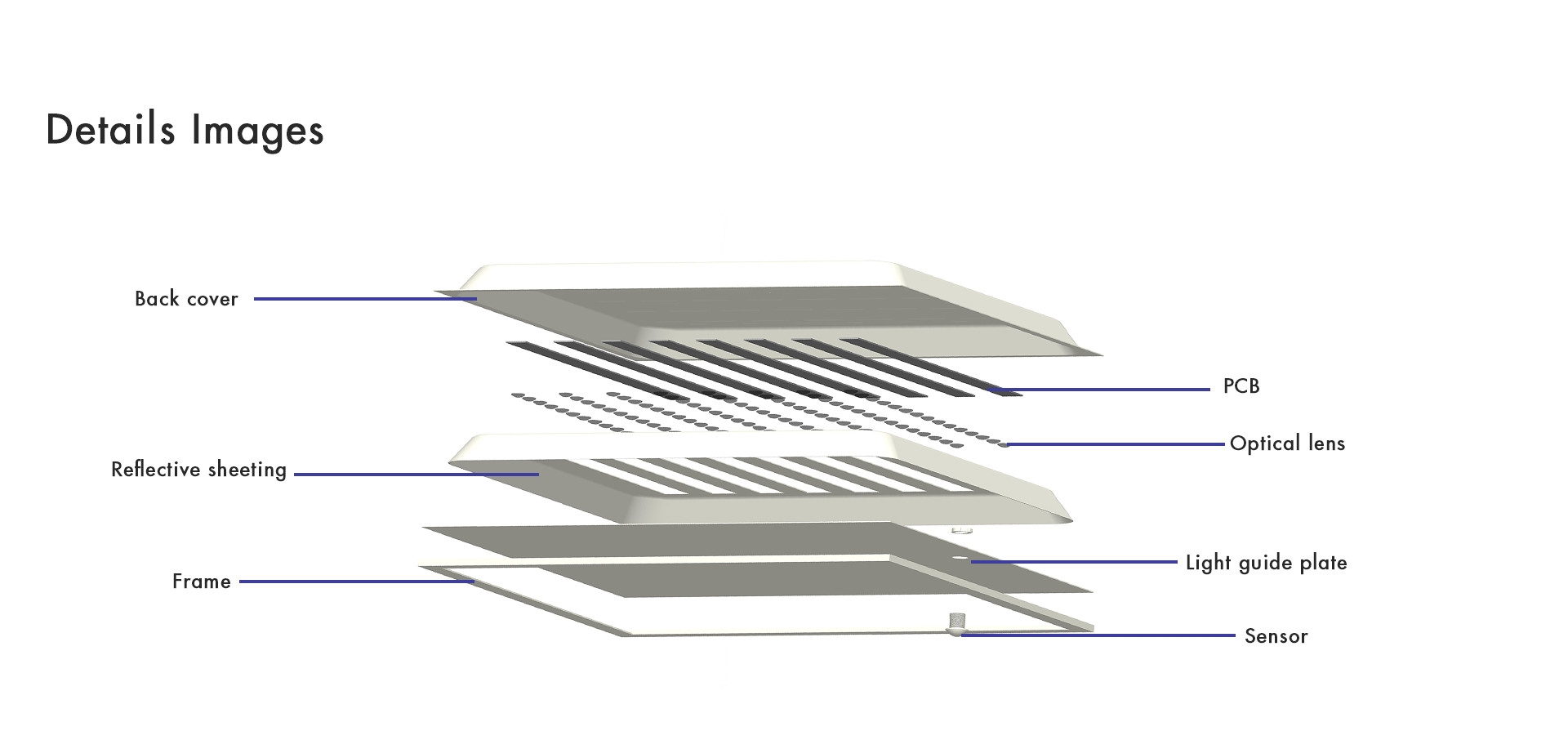36W Backlit Led Panel Light