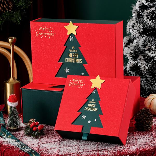 Industrial Custom Christmas Box For Candle Socks Personalized Gift Craft Packaging