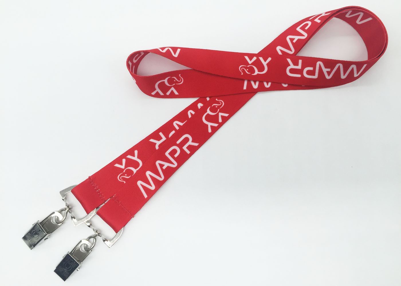 Eco Friendly Dye Sublimation Lanyards ， Id Card Holder Lanyard 20mm With Metal Hook