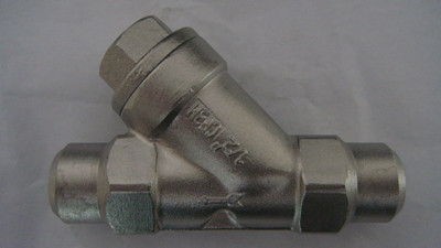 CF3M Welding End Y Type Stainer DN50,316L Welding End Y Strainer