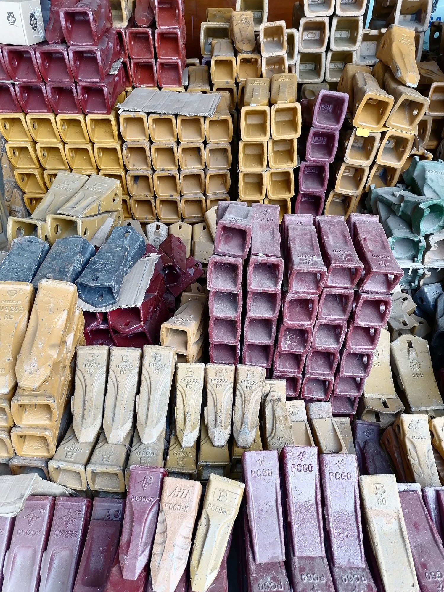 for excavator pc200 parts upset bucket tooth strong teeth