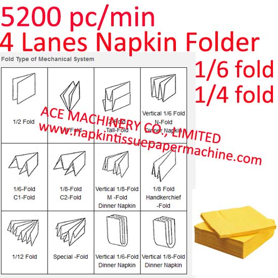 napkin manufacturing machine