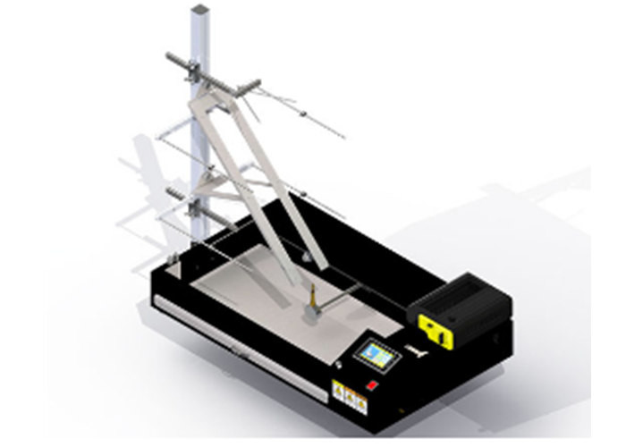 Vertical Horizonta Flammability Testing Equipment For Toys Fire Test