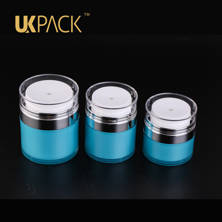 Promotional packing double-wall Airless cream design luxury cream make up jar