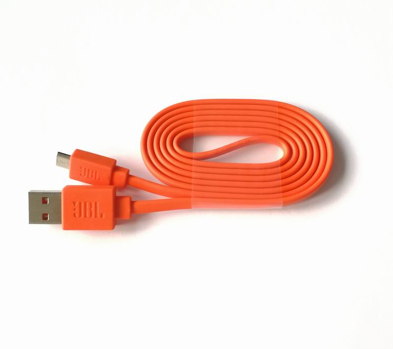 Micro USB Noodle Charging Cable 3F For JBL Charge 3+ Flip3 Flip2 Blue Tooth Speaker