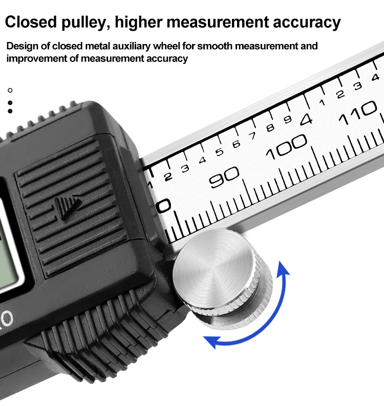 6 Inch 0-150mm Electronic Stainless Steel Digital Vernier Caliper