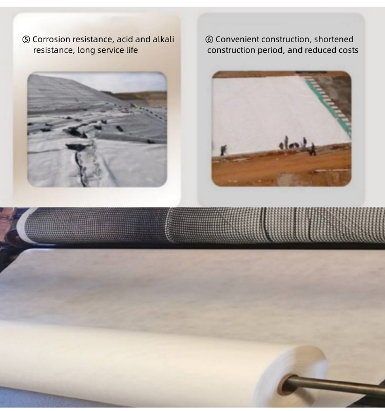 50m Prefabricated 3D Composite Drainage Network for Effective Subgrade Water Drainag