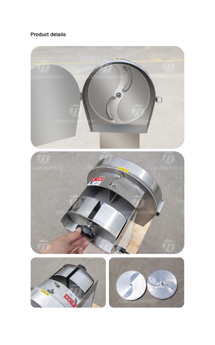 Stainless steel commercial slicer multi-functional potato radish fruit slicing machine
