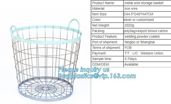 New Design Office Black Wire Mesh Baskets with Magnets, Flat Storage Baskets, Metal Wire 3 Tier Wall Mounted Kitchen Fru