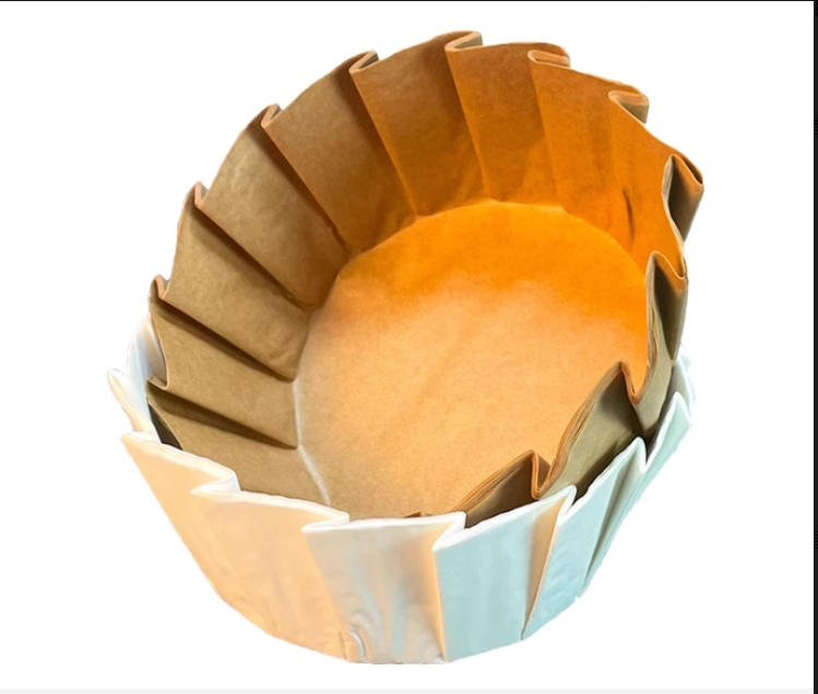 80x35mm Eco-Friendly Basque Cake Paper Holder For Basque Cakes