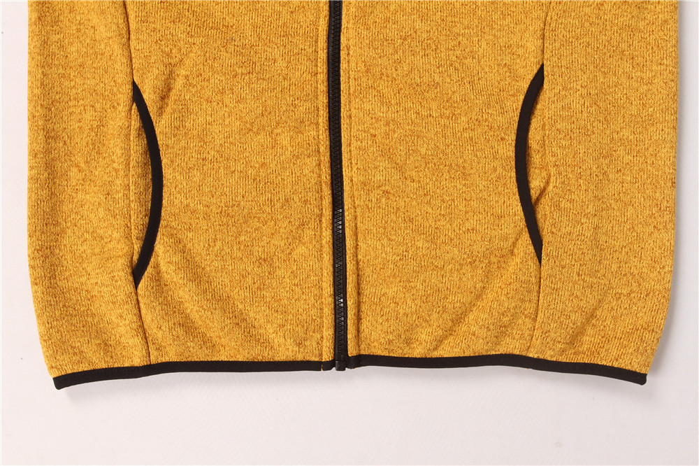 Stockpapa Men'S Active Bonded Zipper Up Jacket Polyester Material