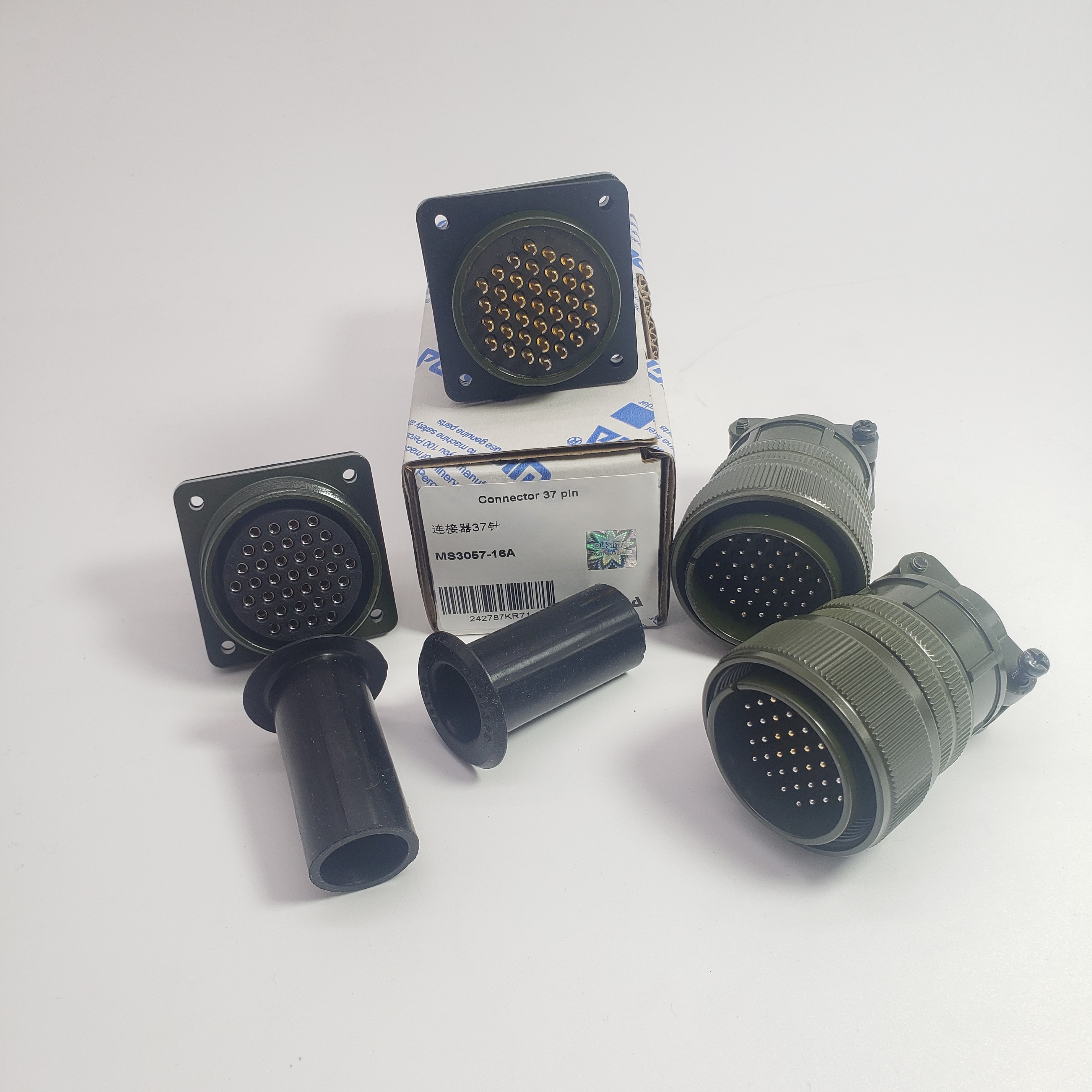 Excavator Connecter 37 pin MS3057-16A Circular Connector Clamp