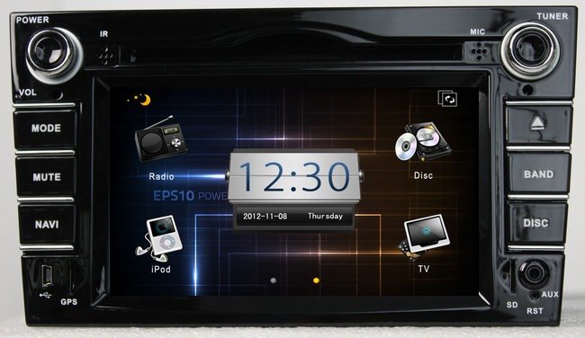 6.2 inch digital touch screen sat nav DVD auto Radio for Opel Corsa 2006-2011 Multimedia Car Stereo OCB-6220