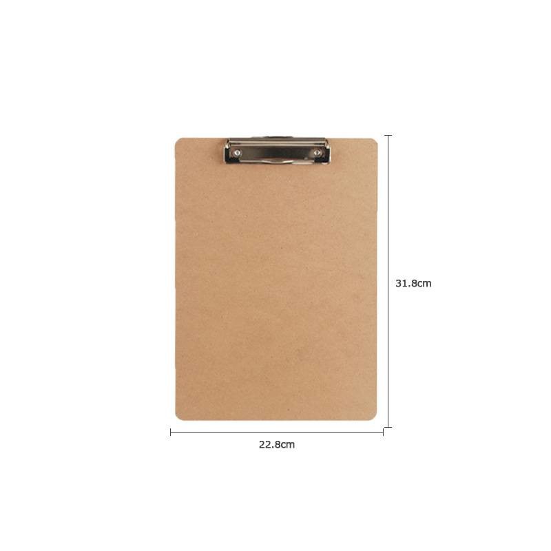 Heavy Duty Wood Medical Nursing Clipboard With Pen Holder