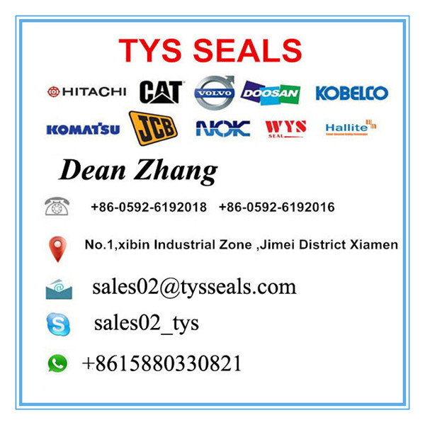 OEM PTFE Guide Ring Hydraulic Cylinder Piston Seals For Excavators