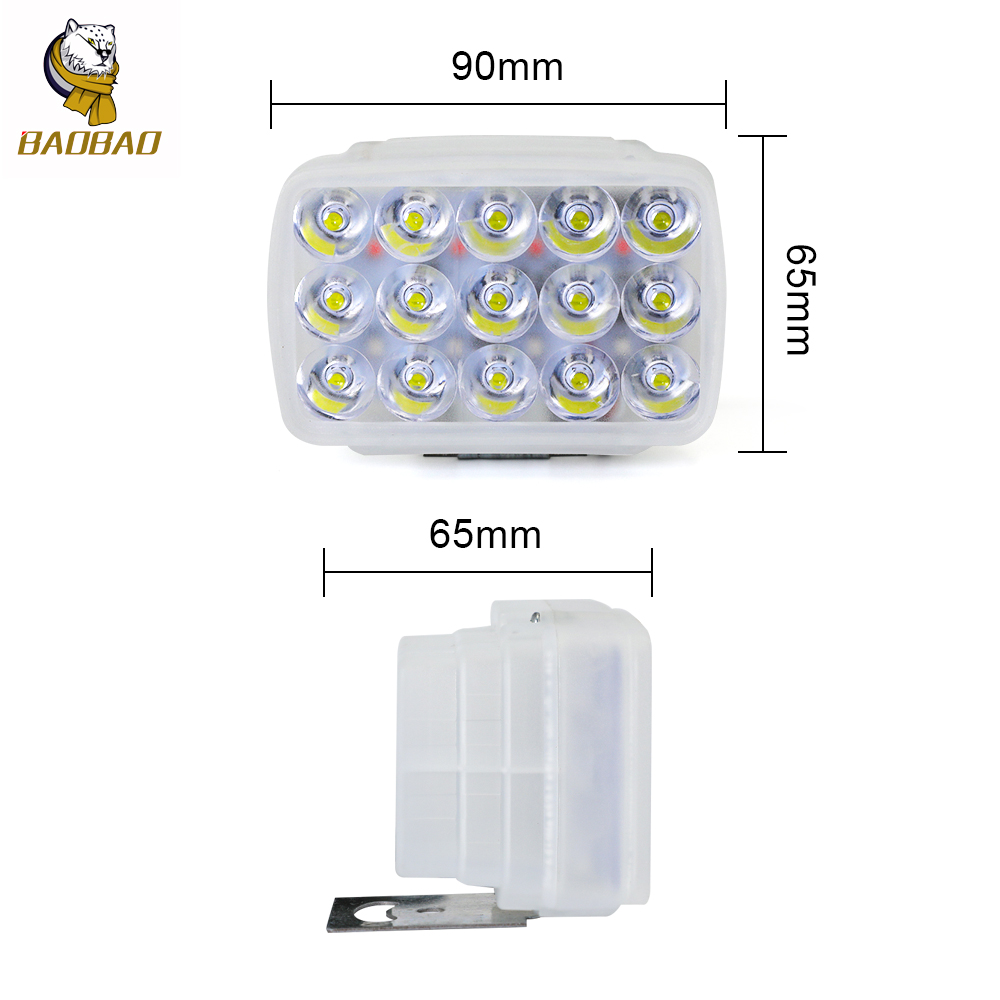 LED 15 Beam Multi Color RGB Flash For Motorcycle Lighting System