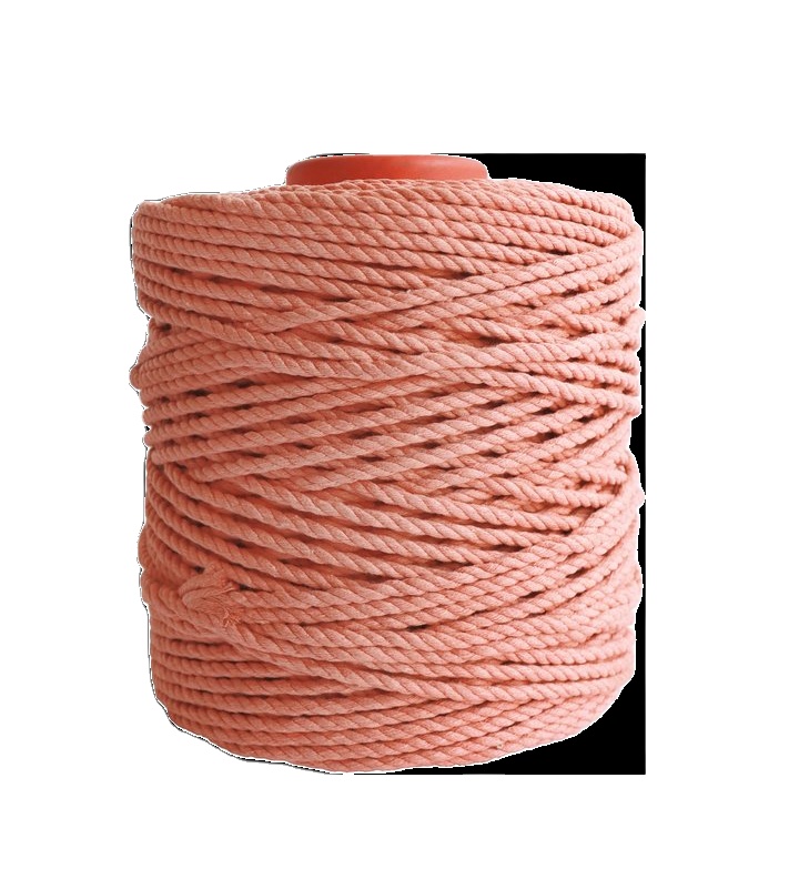 5mm Macrame Cotton Rope Cord Twine 3 Strands Twisted for Length 0-10000m Specifications