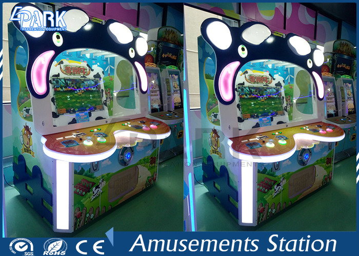 32" HD LCD Gift Game Machine 2 Player Very Cow For Entertainment Center