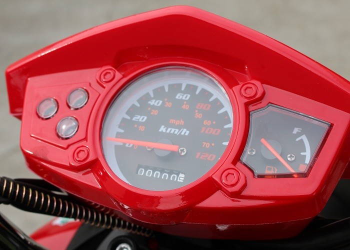gas motor scooter 125cc 150cc GY6 engine 152QMI 157QMJ alloy wheel red plastic body