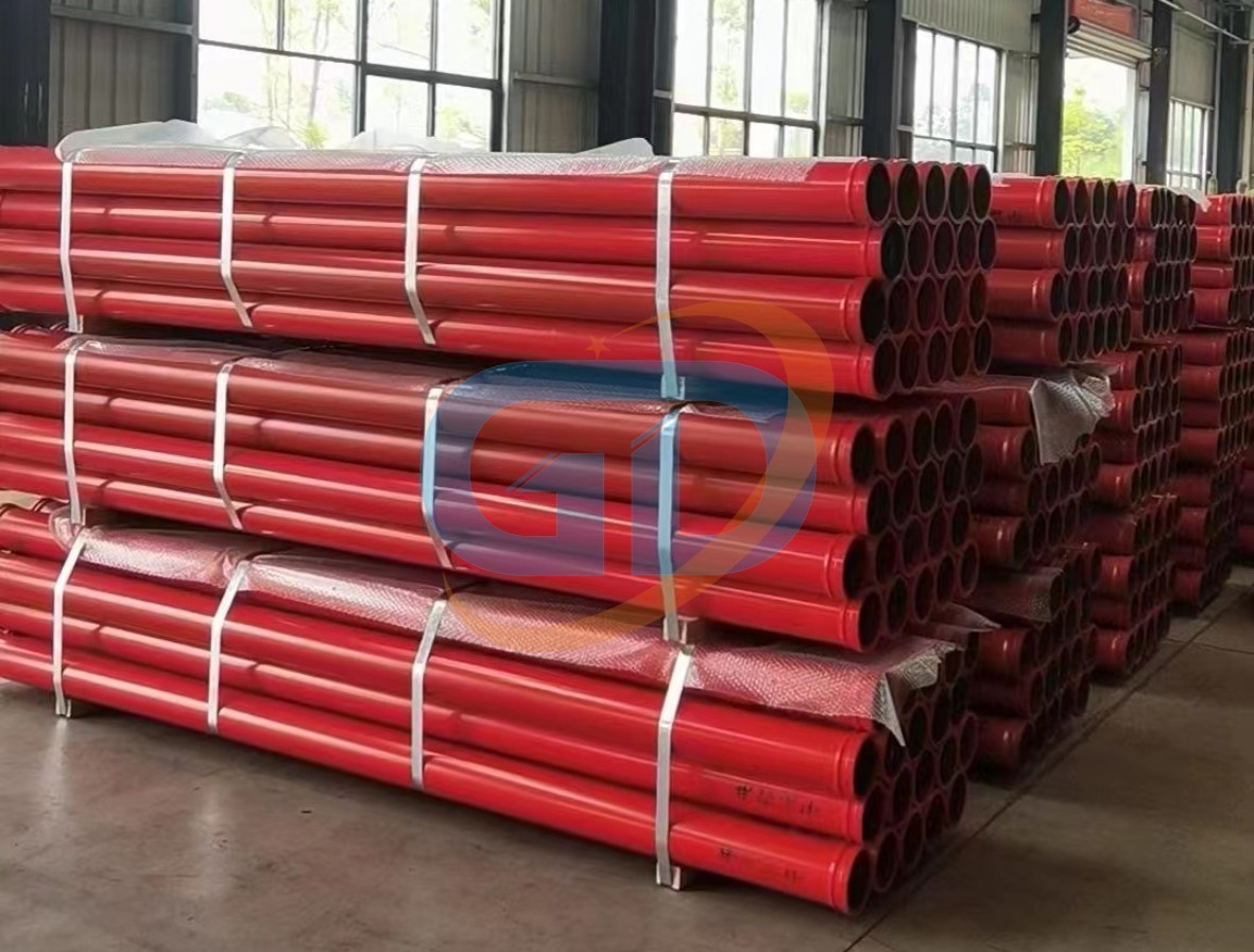 7.5mm Concrete Pump Delivery Pipe Twin Wall Putzmeister Schwing Cifa