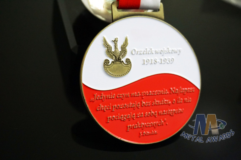 Zinc alloy Swinning Sports Marathon Metal Award Medals Soft Enamel 3d Die casting Medallion