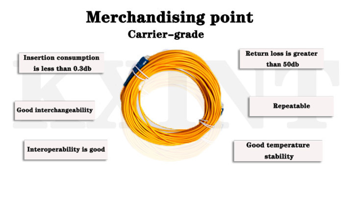 Aramid SC/UPC FTTH Distribution BOX SM 3m Length Optical Network Construction