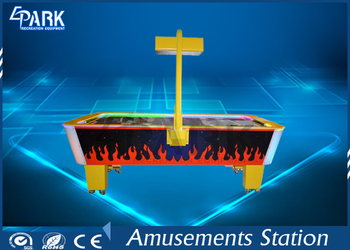 Coin Operated Air Hockey Machine / Video Game Machines Sound Music