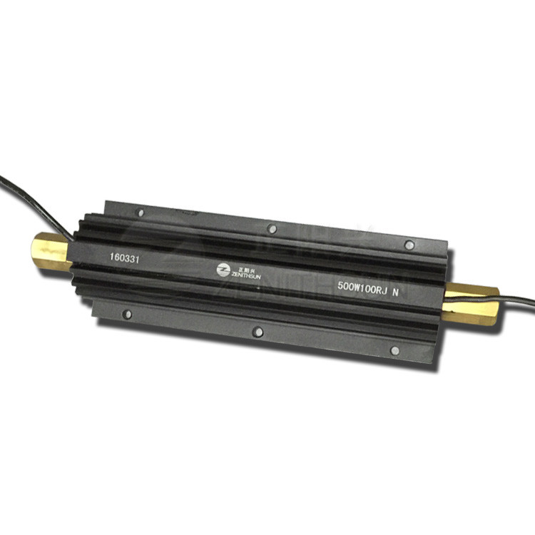 500W Non Inductive Resistor Aluminum Housed Water Cooled Wirewound