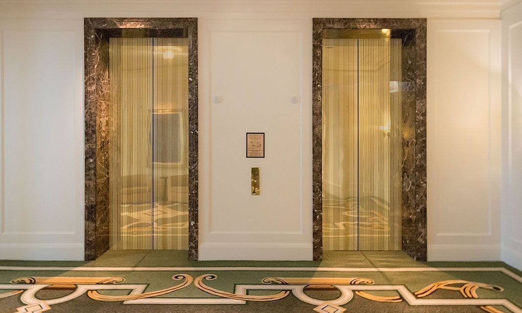1219mm 304 Custom Stainless Sheet Metal Embossed 8k No.8 Gold Etching Elevator