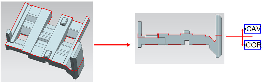 Multi Cavity Two Shot Injection Molding for Electronic PC Plastic Switch Adaptor