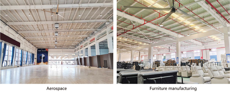 Large  Industrial Ceiling Fans