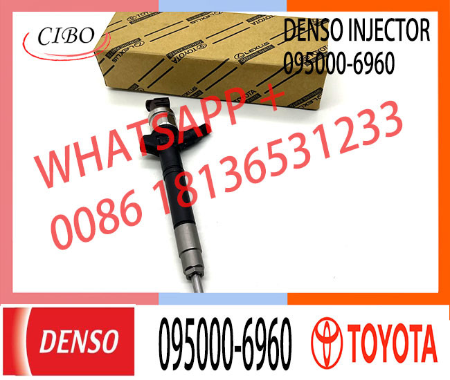 injector nozzle 23670-0R030 23670-09240 injector for Toyota 1AD-FTV common rail injector 095000-6410 095000-6960