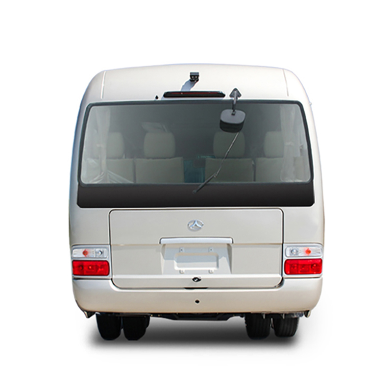 30 Seats Used RHD LHD Mini Coaster Bus with Manual Transmission and 4L Engine Capacity