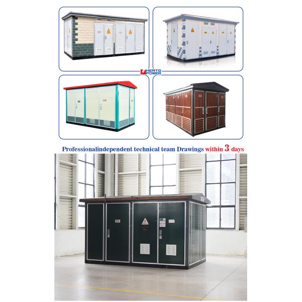 500kVA Compact Substation Transformer Electric Voltage Transformer With Flyback Topology