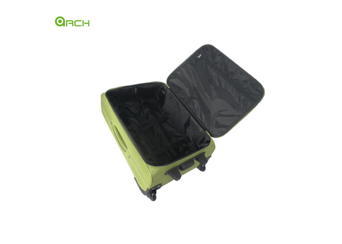 1680D Imitation Nylon Trolley Case Soft Sided Luggage with Two Front Pockets