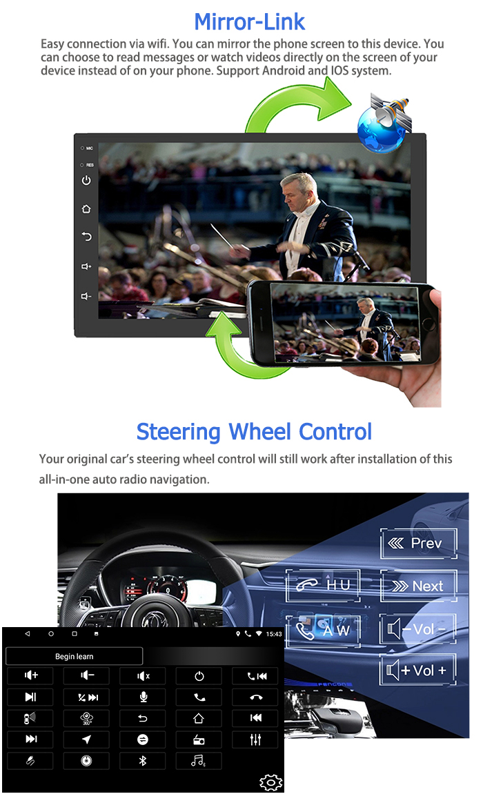 9 Inch Android 10 Car Stereo Gps Navigation Mercedes-Benz W209 W203 W168 W463 CLK CL-C 1998 - 2004 Resolution 1024x