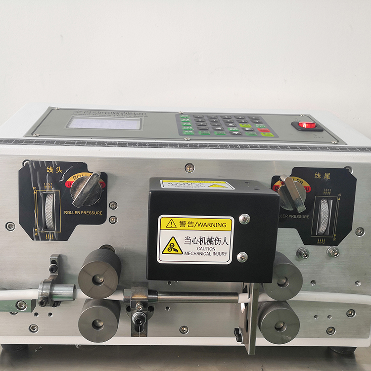 External Diameter 1-6mm Wire Cutting and Stripping Equipment Automatic Sheath Type