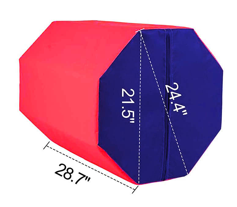 25"x25"x30" Gymnastics Skill Builders Octagonal Tumbler mats