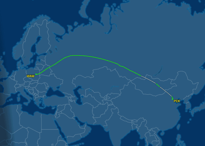 Foreign Trades Global Air Logistics China - Warsaw Poland Airline Freight Companies