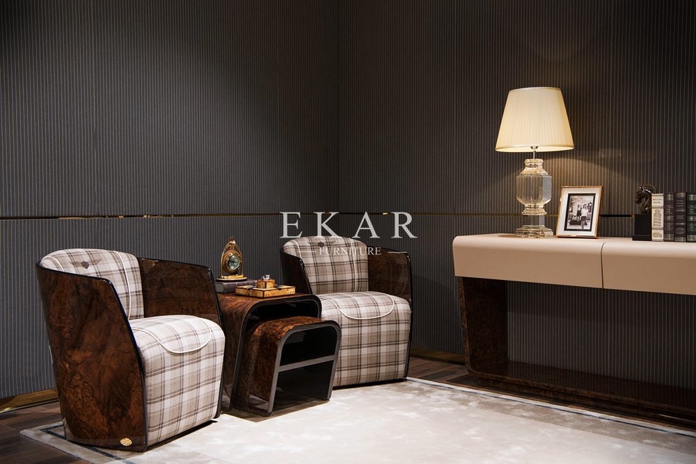 Modern Fabric Upholstered Leisure Chair W001SF11A