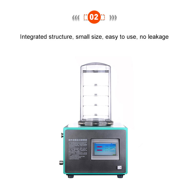 6kg Laboratory Lyophilizer Freeze Dryer For Sbiological Research Medical Pharmaceuticals
