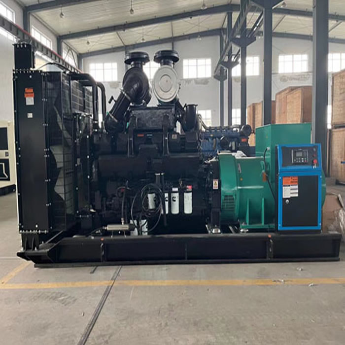 IP 21 Protection Class 800 Kva Generator Black Electric Generating Set