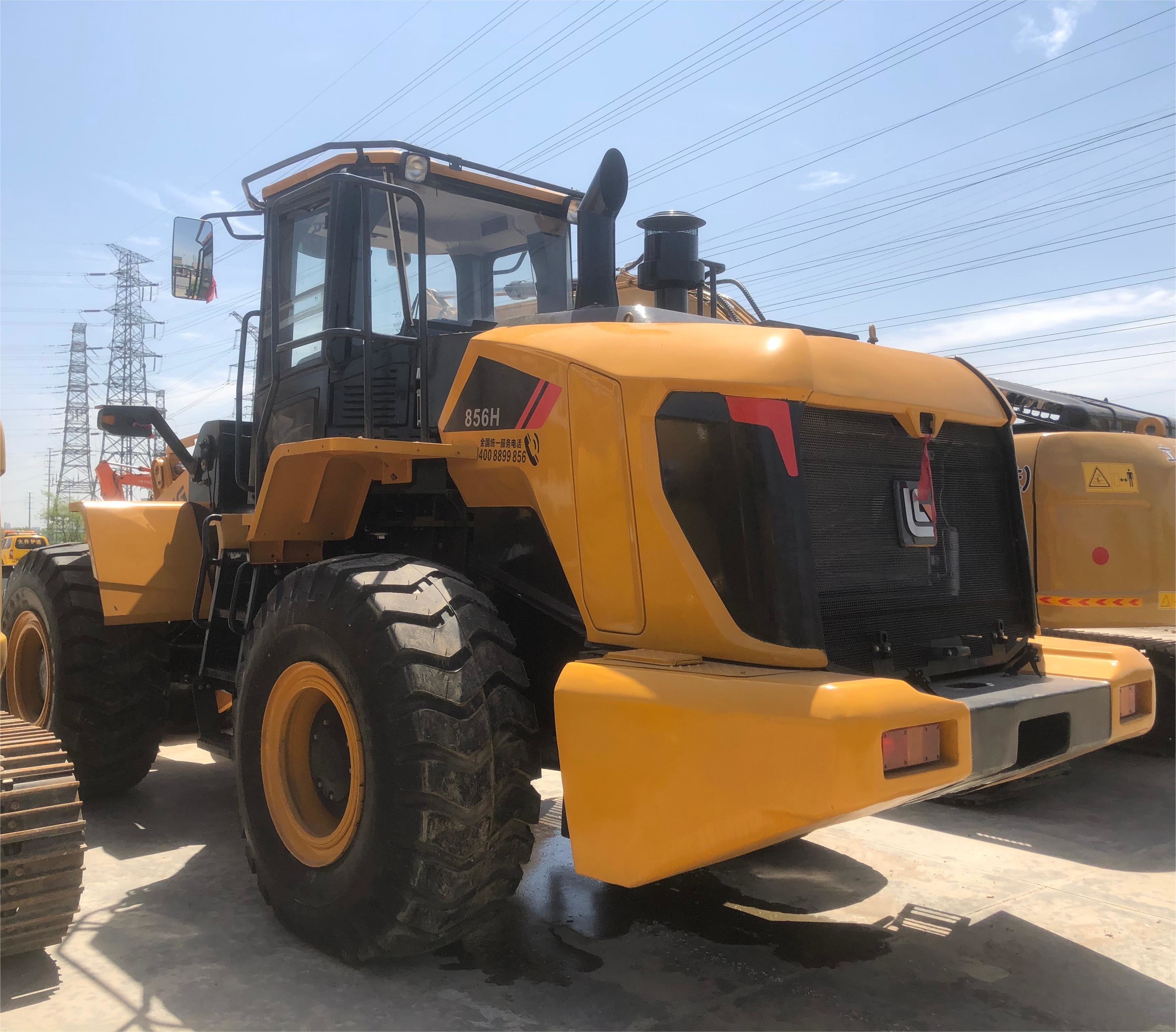 Used Liugong 856H Wheel Loader 5 Ton Mountain Raise Farm Used Front Backhoe Loader