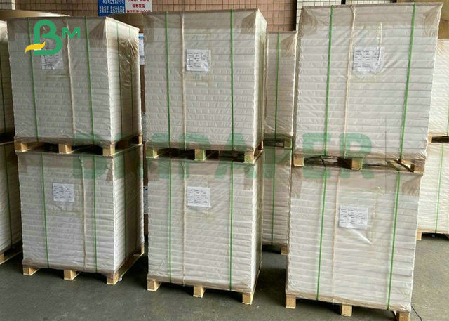 150gsm 170gsm 70 x 100cm 100% Virgin Pulp White Kraft Paper Sheet For Shopping Bags 