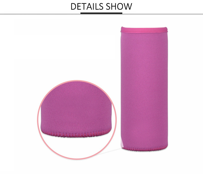 Solid Color Insulated Neoprene Water Bottle Cover