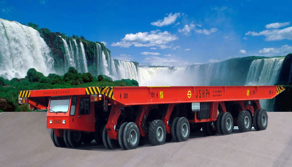 As Customer's Requirement Goldhofer Hydraulic Modular Trailer with 9 Hydraulic Axis