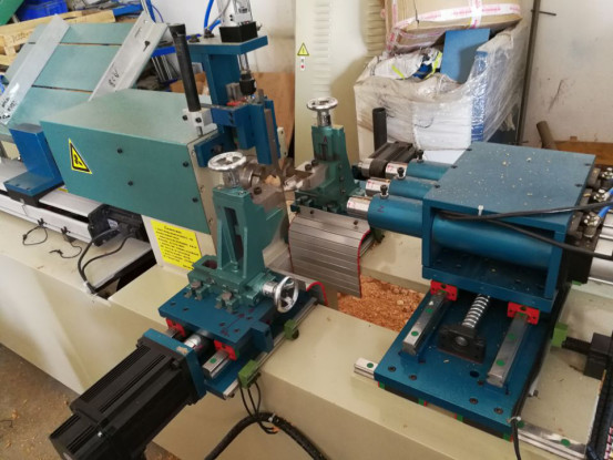 Full automatic wood handle making machine
